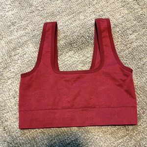 Gymshark Women's Red Sports Bra Adaptfleck size XS